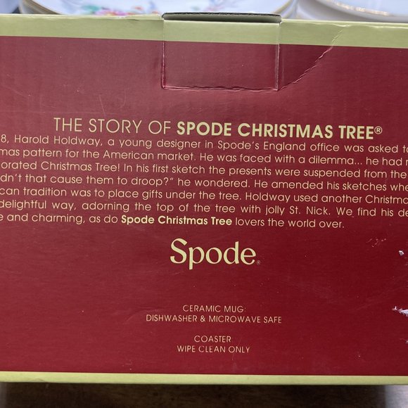 Spode Christmas Mug and Coaster Set - Picture 9 of 11